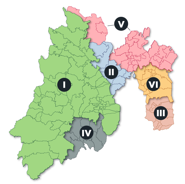 Centros Regionales